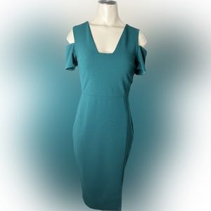 Aqua / Emerald Green Dress size zero from Express